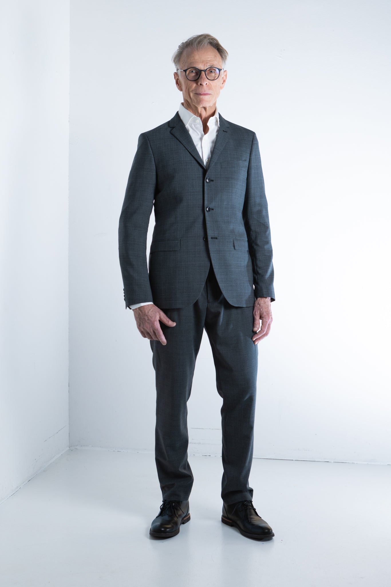 Ace wool check jacket