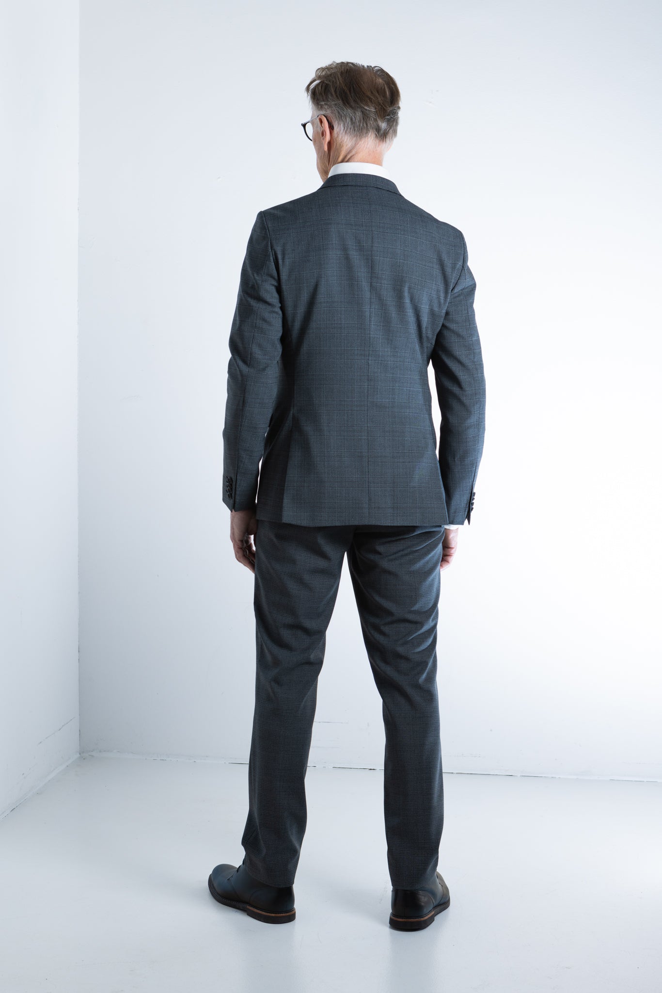 Ace wool check jacket