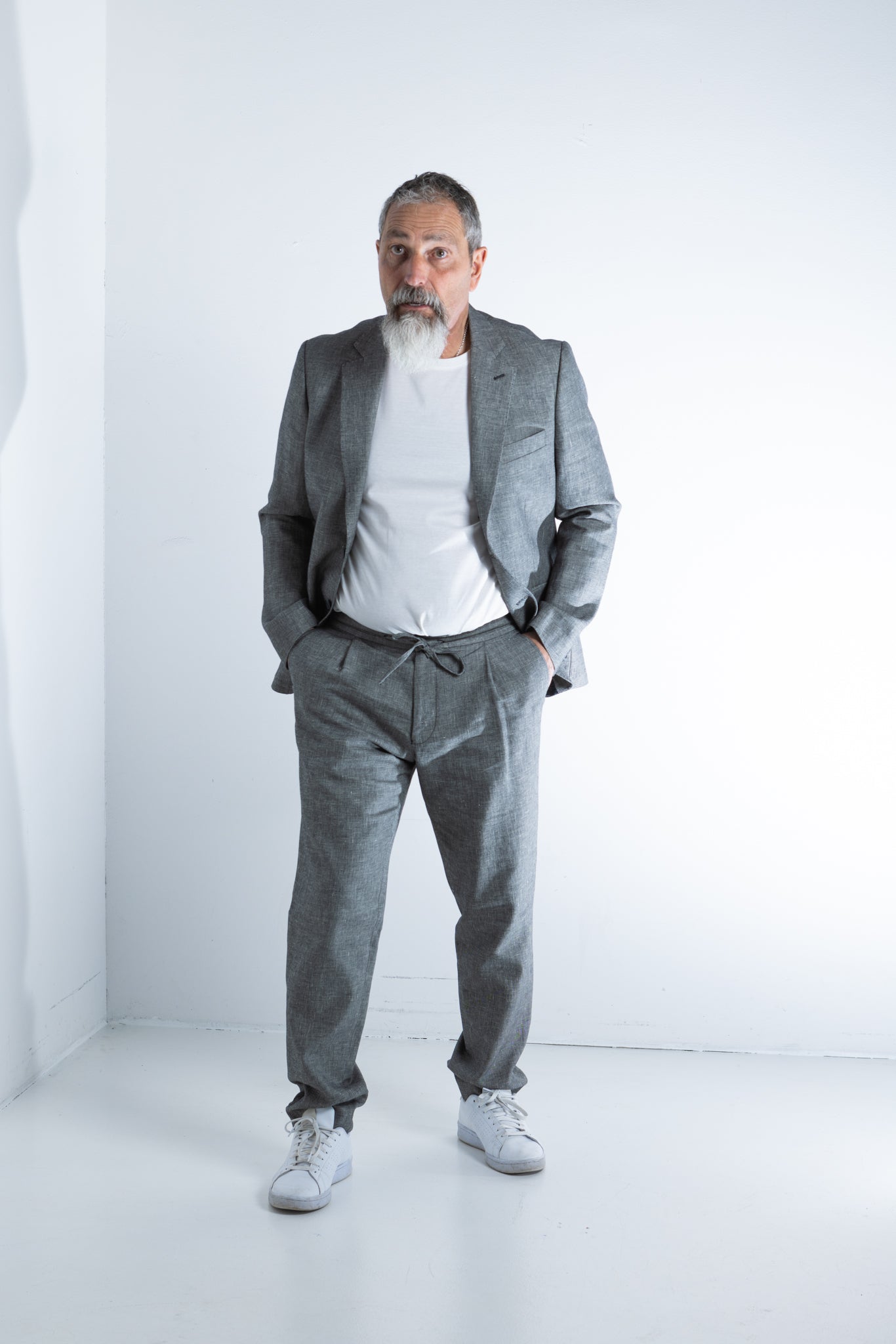 Wilde cotton linen trouser