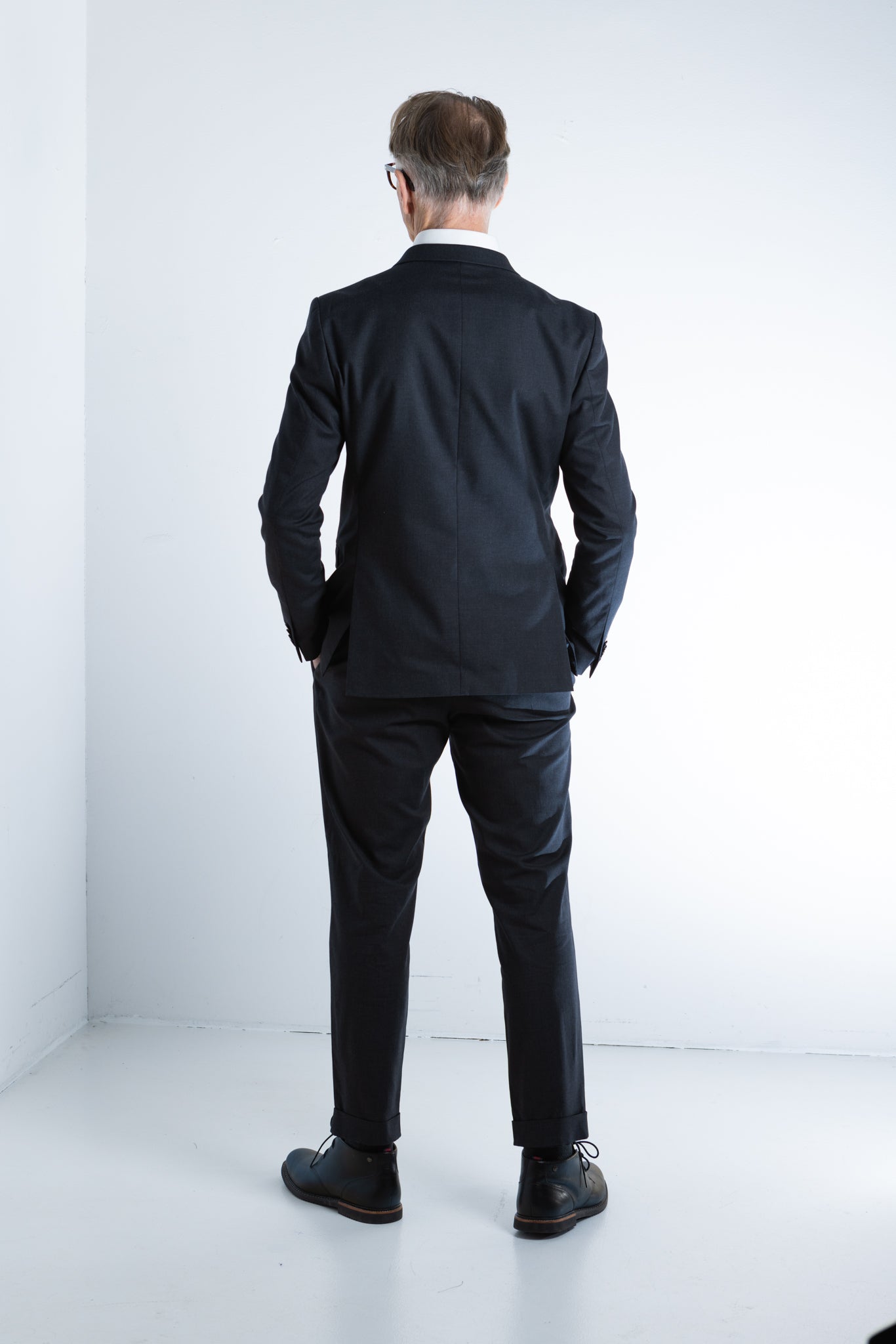 Peace cotton stretch structure trouser