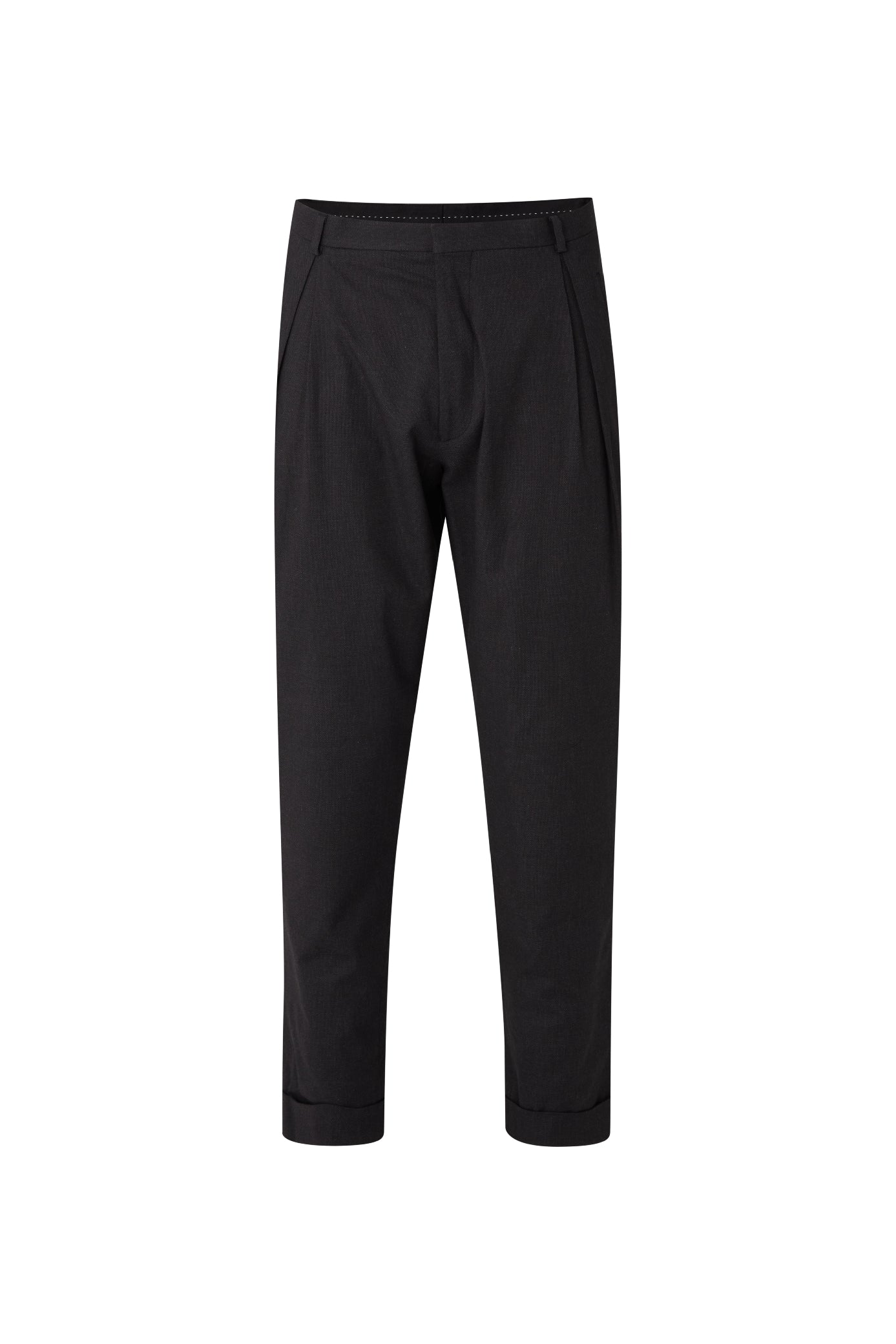 Peace cotton stretch structure trouser