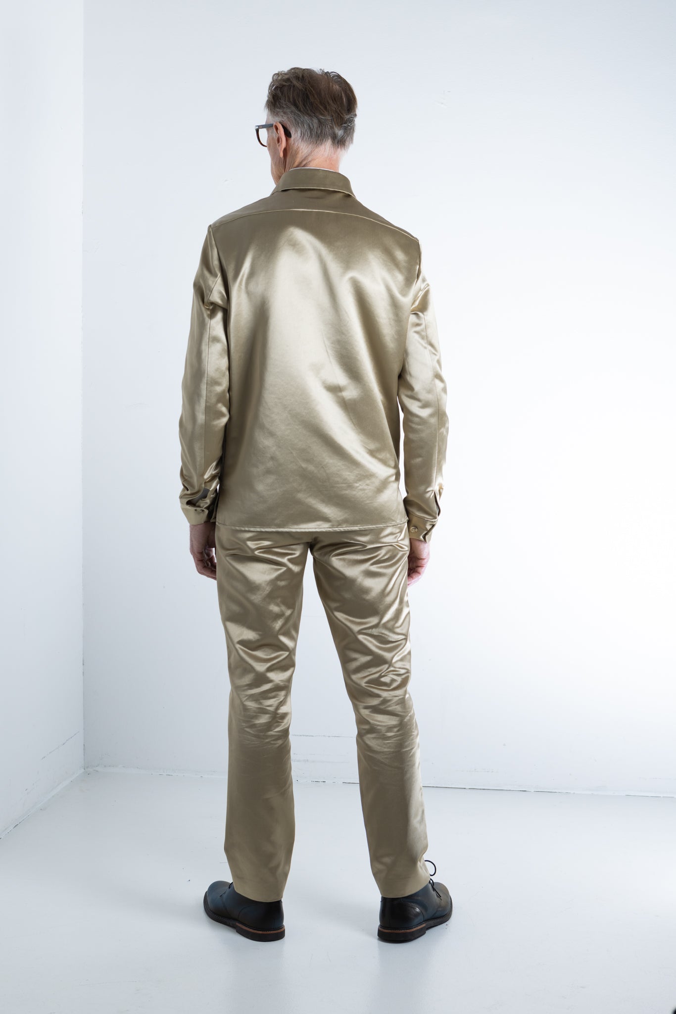 Bodie cotton viscose overshirt