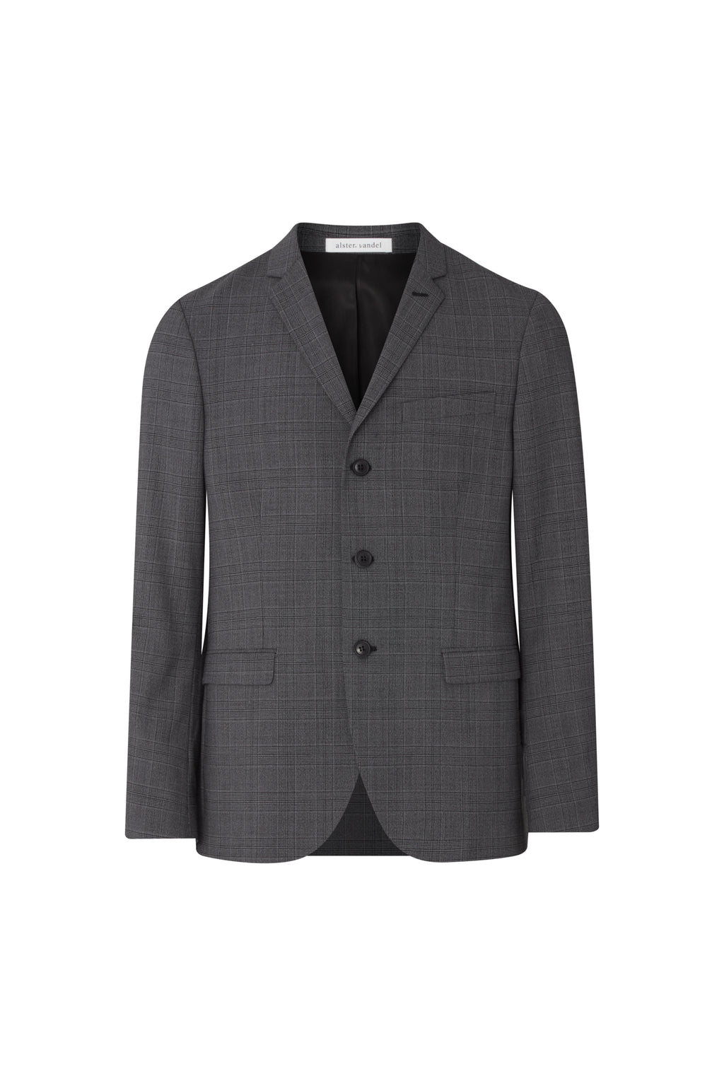 Ace wool check jacket