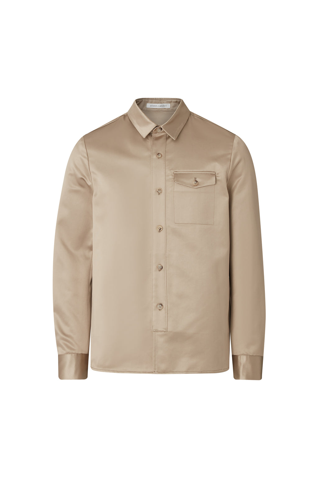 Bodie cotton viscose overshirt