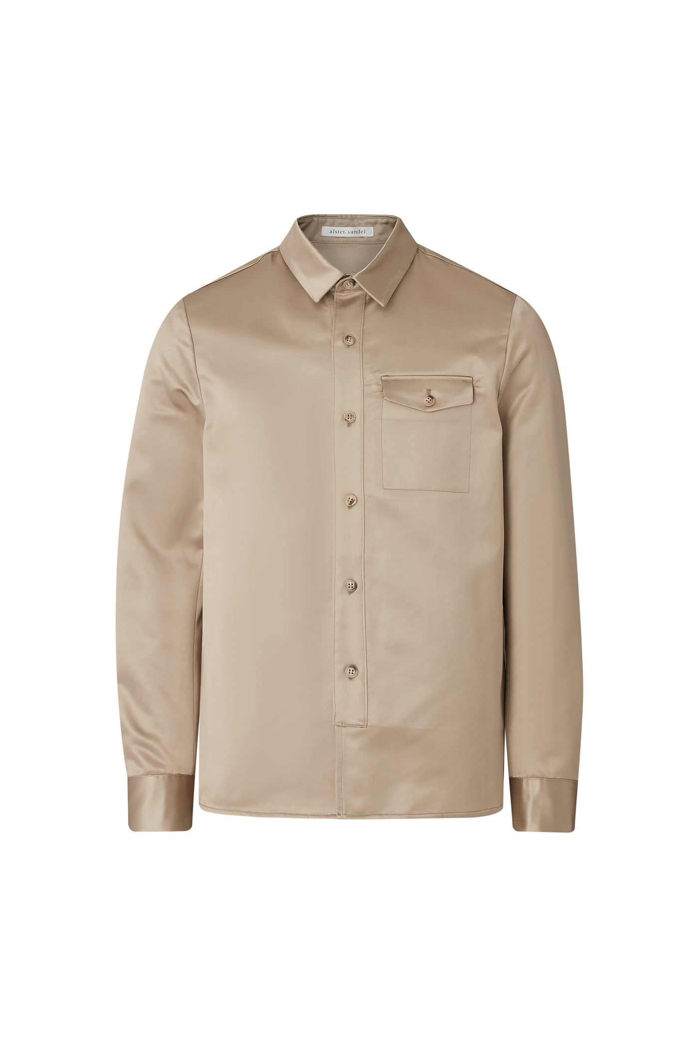 Bodie cotton viscose overshirt