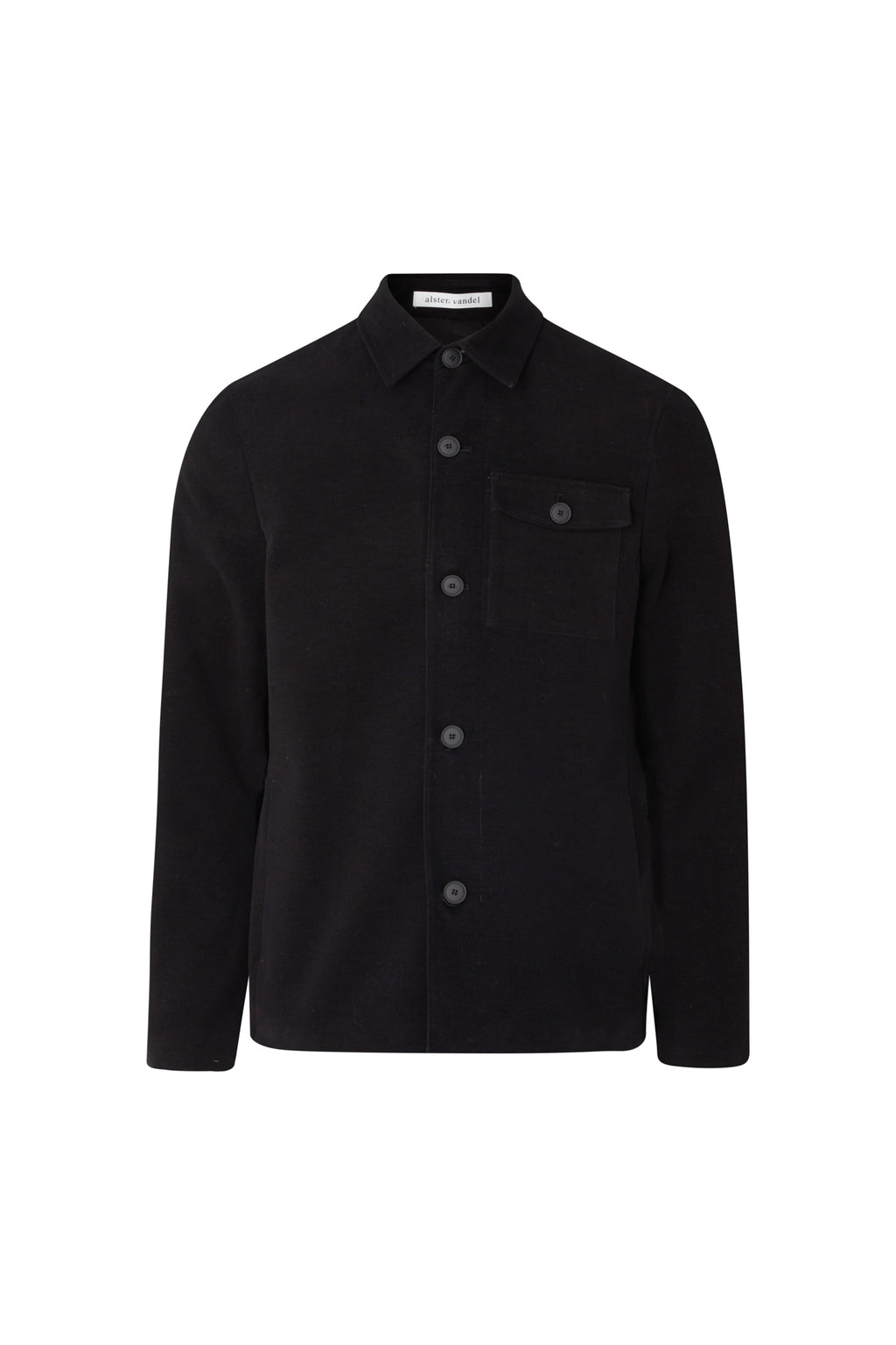 Stone moleskine cotton jacket