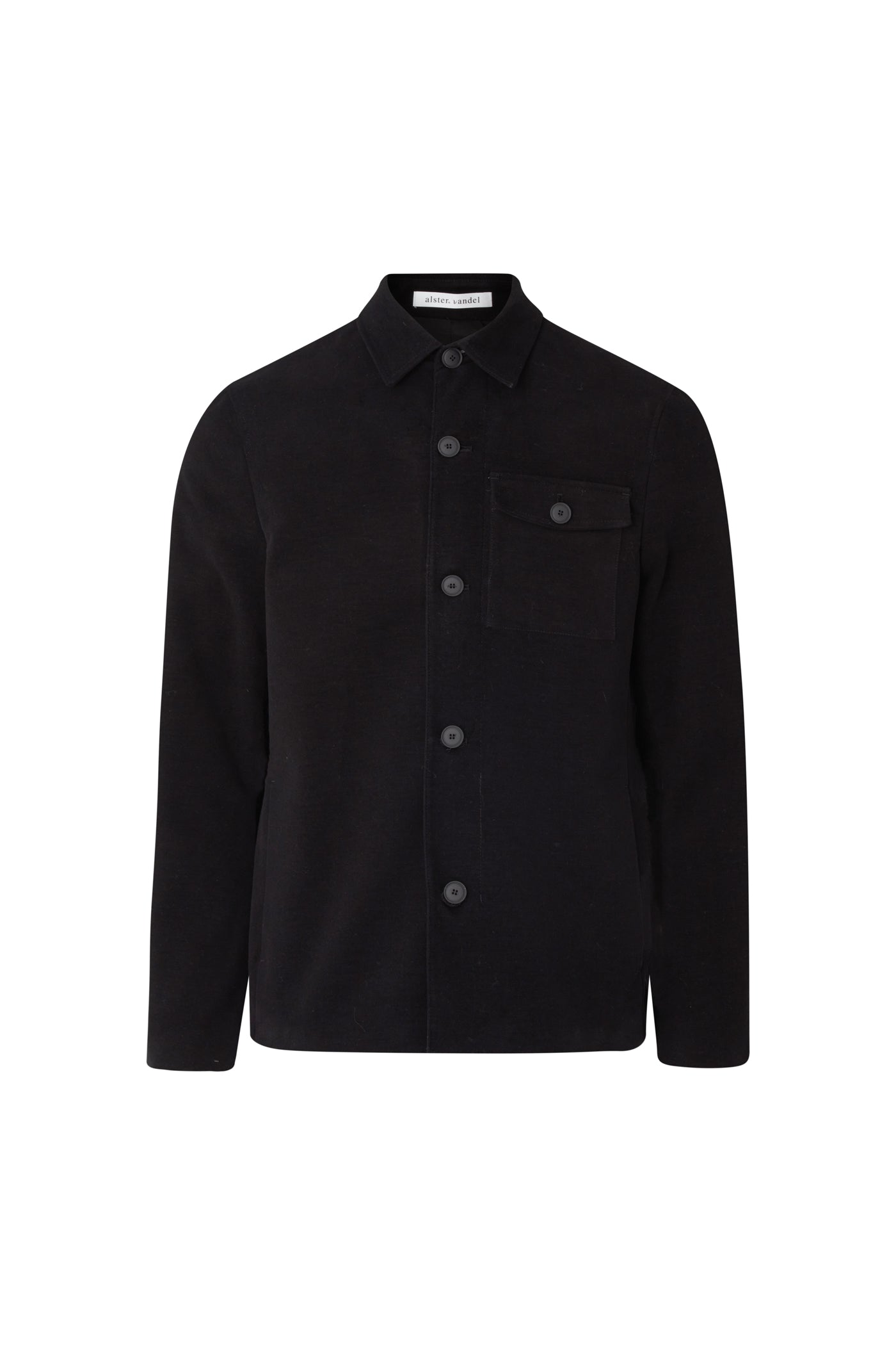 Stone moleskine cotton jacket