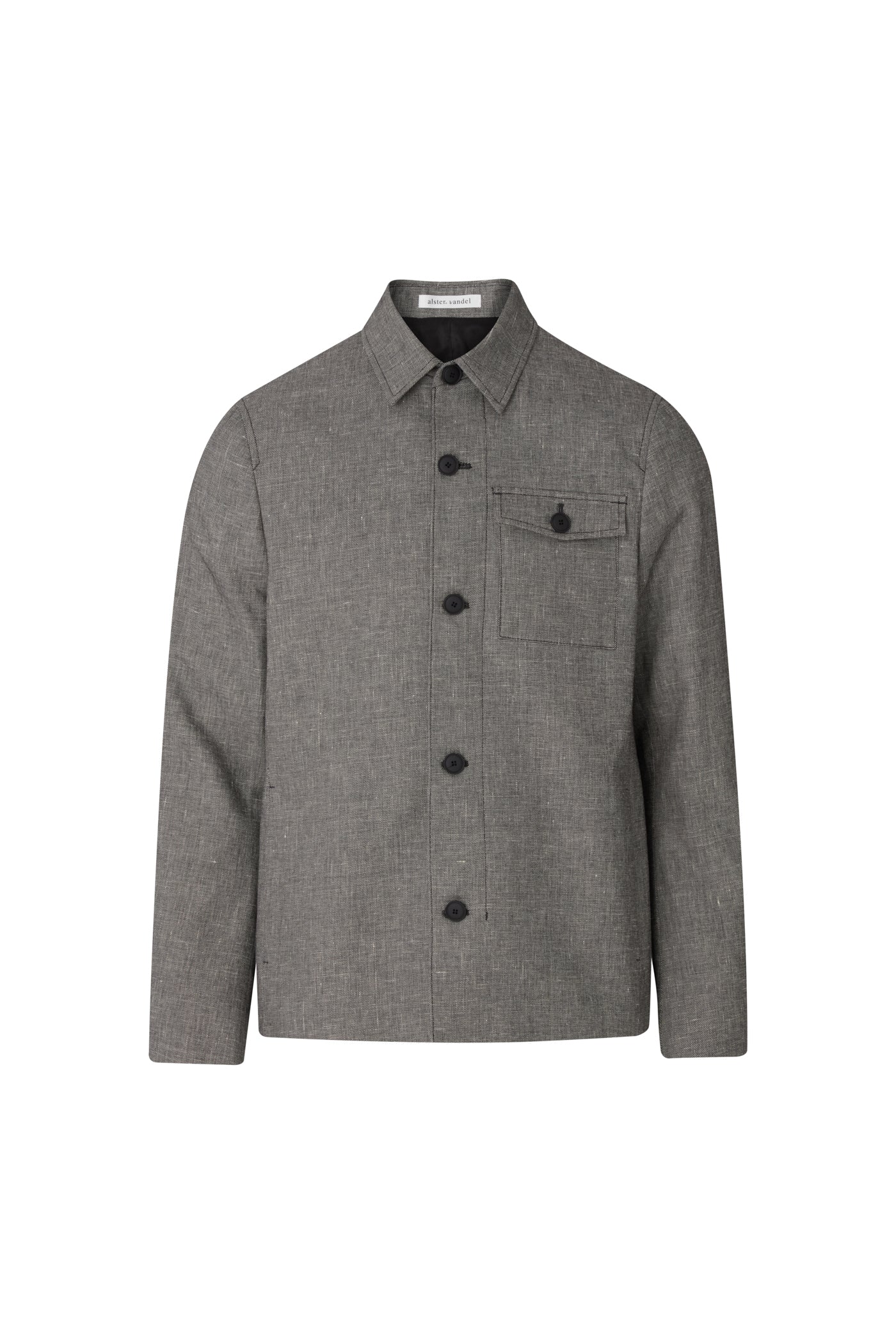 Stone cotton linen jacket