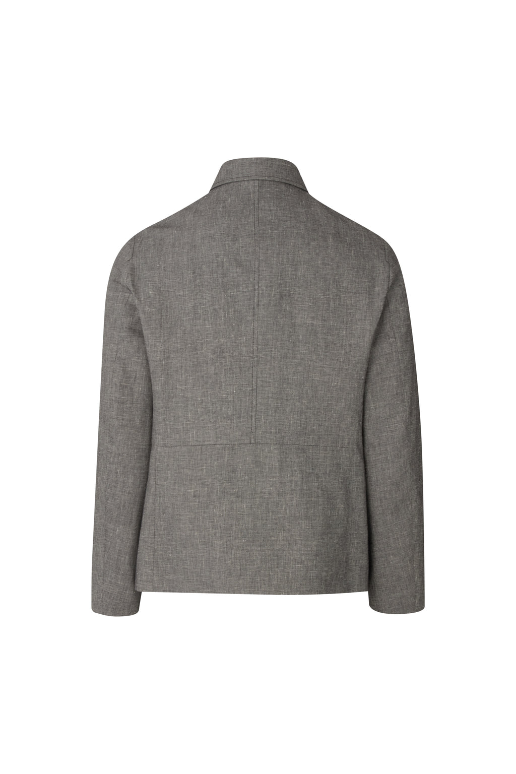 Stone cotton linen jacket
