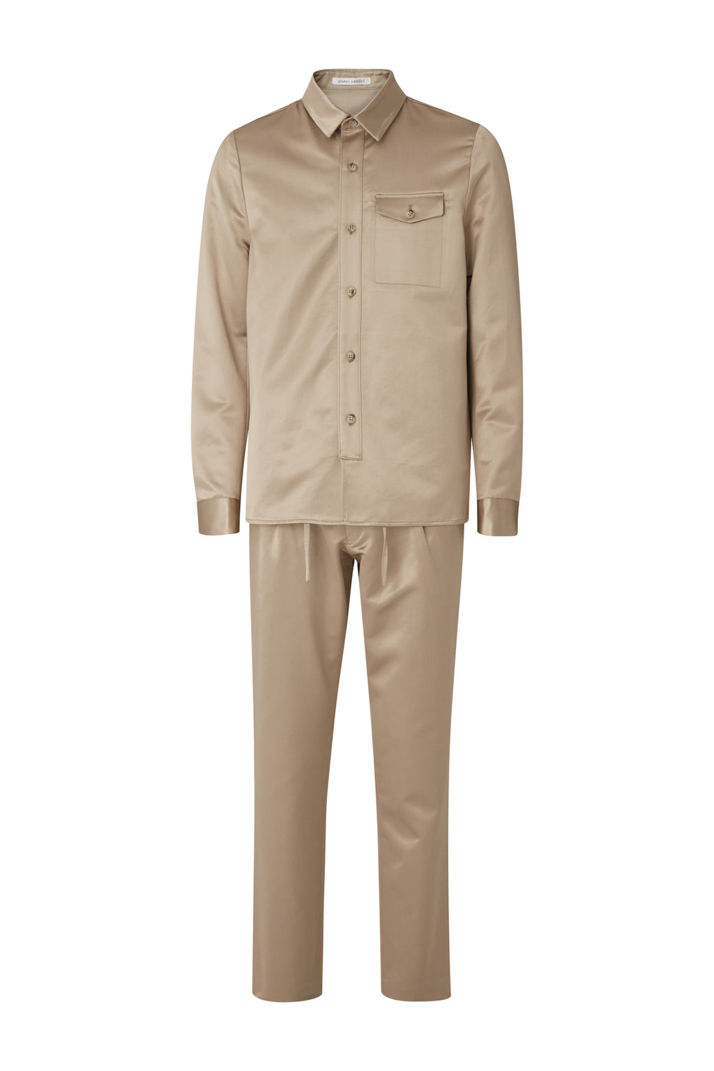 Bodie cotton viscose overshirt
