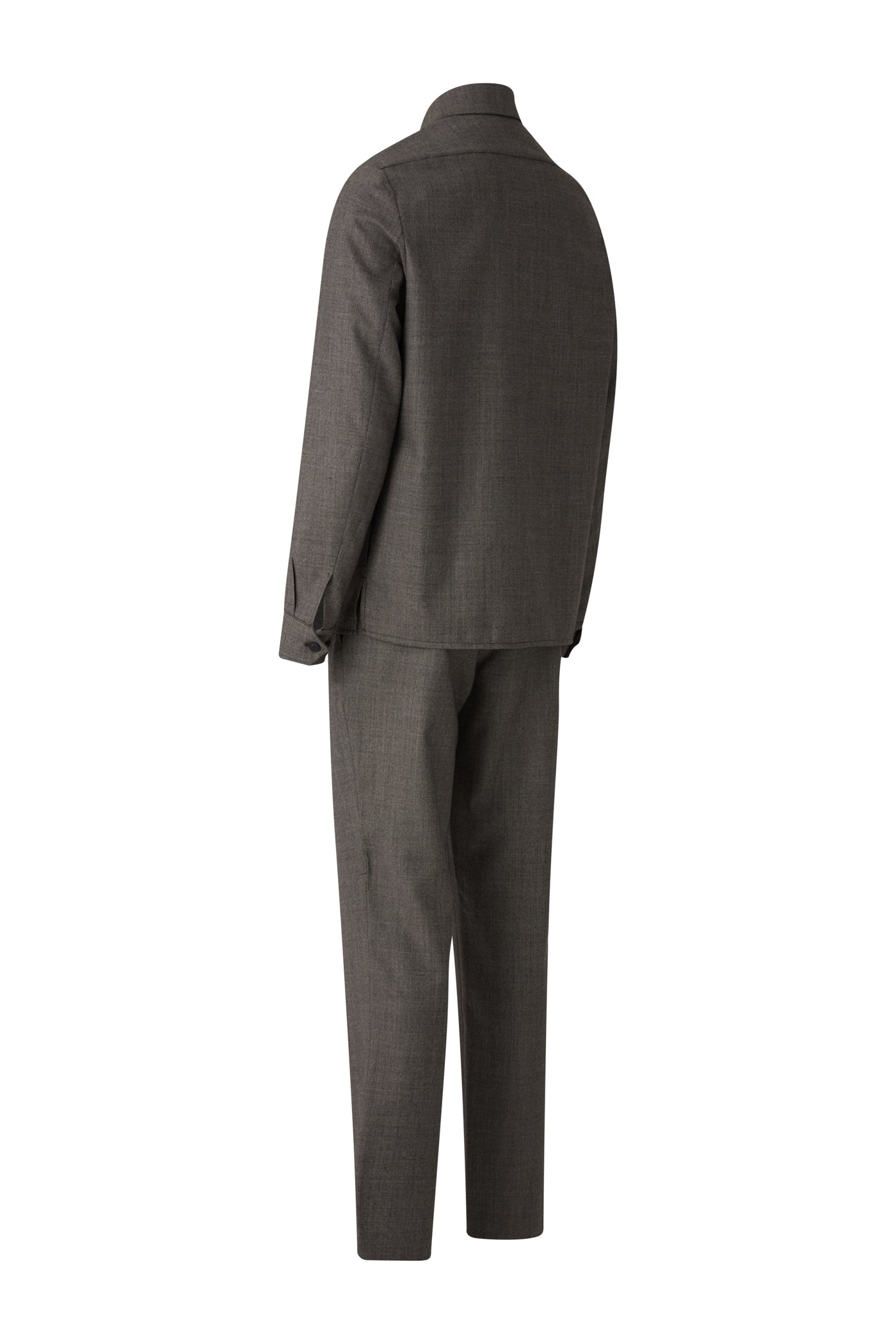 Bodie wool structure overshirt